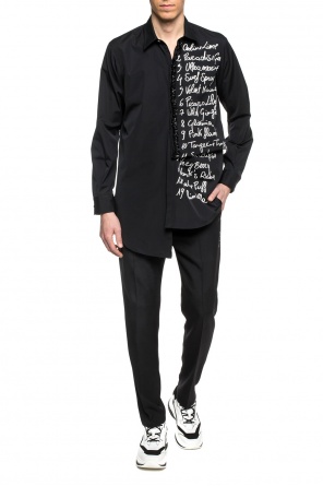Asymmetrical shirt with print, zdjęcie 2 Asymmetrical shirt with print od Dsquared2
